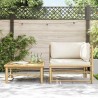 Ensemble de canapé de jardin 8 pcs Beige Poly rotin 495745495745