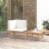 Ensemble de canapé de jardin 8 pcs Beige Poly rotin 495747495747