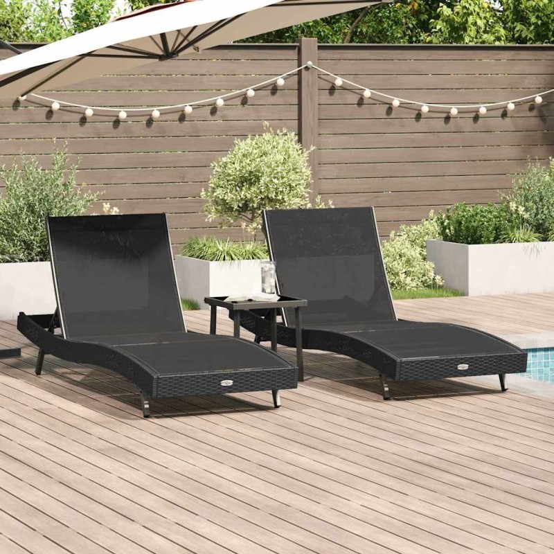 Ensemble de salle à manger pour jardin 11 pcs Anthracite 495802495802