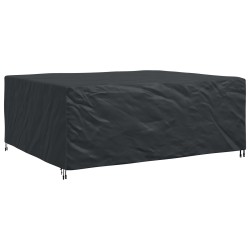 Ensemble de canapé de jardin avec coussin 6 pcs Noir polyrotin 495808495808