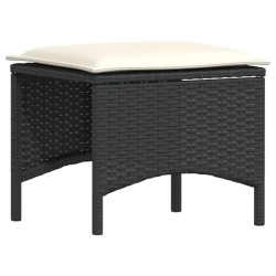 Ensemble de salle à manger pour jardin 5 pcs Beige polyrotin 495813495813