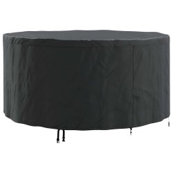 Ensemble de canapé de jardin avec coussin 9 pcs Noir polyrotin 495855495855