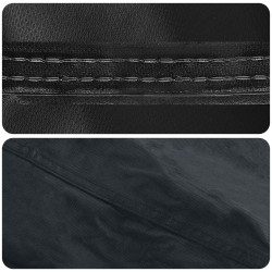 Ensemble de canapé de jardin avec coussin 9 pcs Noir polyrotin 495873495873