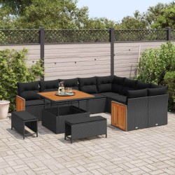 Ensemble à manger de jardin 7 pcs Bois d'acacia solide 495953495953