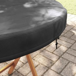 Ensemble de canapé de jardin avec coussin 9 pcs Noir polyrotin 496011496011