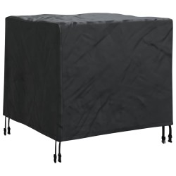 Ensemble de canapé de jardin avec coussin 9 pcs Noir polyrotin 496016496016