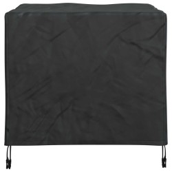 Ensemble de canapé de jardin avec coussin 9 pcs Noir polyrotin 496016496016