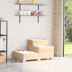 Salon de jardin 10 pcs Bois de pin massif 496111496111