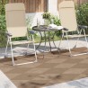 Ensemble à manger de jardin coussins 13 pcs mélange beige rotin 496140496140