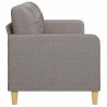 Ensemble de canapé de jardin 7 pcs Beige et Gris clair 496227496227