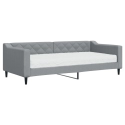 Ensemble de canapé de jardin avec coussin 8 pcs Gris polyrotin 496302496302