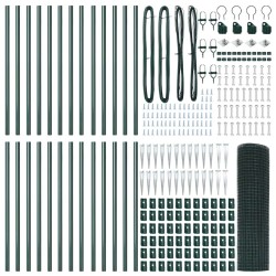 Ensemble de canapé de jardin 7 pcs Beige et blanc 496391496391