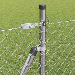 Ensemble à manger de jardin et coussins 9 pcs gris clair rotin 496404496404