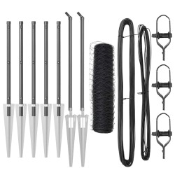 Ensemble de canapé de jardin 10 pcs Beige Poly rotin 496411496411