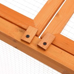 Salon de jardin 9 pcs Bois de pin massif 496681496681