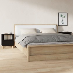 Ensemble de canapé de jardin avec coussin 11 pcs Noir polyrotin 496693496693