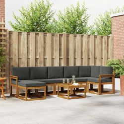 Salon de jardin 11 pcs avec coussins noir résine tressée 496954496954