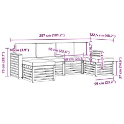 Armoire de bain chêne fumé 30x30x100 cm bois d'ingénierie 497141497141