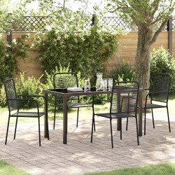 Ensemble de canapé de jardin 8 pcs Beige et crème polyrotin 497529497529