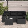 Salon de jardin avec coussins 9 pcs beige résine tressée 497627497627