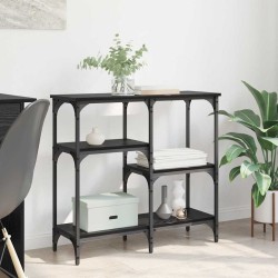 Salon de jardin 8 pcs avec coussins noir résine tressée 497761497761