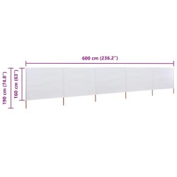 Salon de jardin 13 pcs avec coussins blanc bois de pin 498589498589