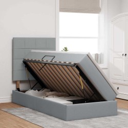 Salon de jardin avec coussins 10 pcs gris résine tressée 499072499072