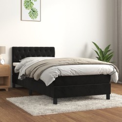 Ensemble de salle à manger pour jardin 7 pcs Noir et Crème 499774499774