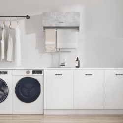 Ensemble de canapé de jardin 8 pcs Noir et Crème polyrotin 500021500021