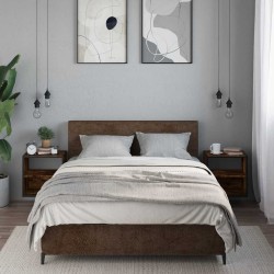 Salon de jardin avec coussins 13 pcs gris résine tressée 500159500159