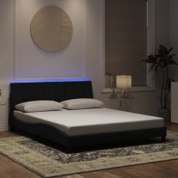 Ensemble à manger de jardin coussins 7pcs Noir Résine tressée 500998500998