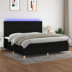 Ensemble de Canapés avec coussin 6 pcs Noir et Crème polyrotin 501148501148