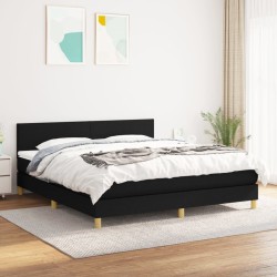 Salon de jardin 8 pcs avec coussins noir résine tressée 501434501434