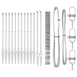 Salon de jardin 8 pcs avec coussins gris résine tressée 501720501720