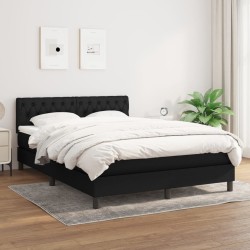 Salon de jardin 8 pcs avec coussins noir résine tressée 502016502016
