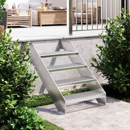 Salon de jardin 9 pcs avec coussins gris résine tressée 502259502259