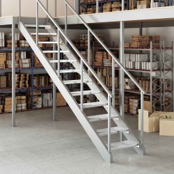 Salon de jardin 9 pcs avec coussins gris résine tressée 502259502259