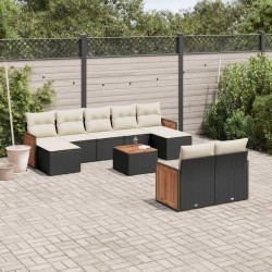 Ensemble de salle à manger pour jardin 6 pcs Beige et gris 502768502768