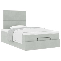 Ensemble de canapé de jardin 8 pcs Beige et Gris clair 502847502847