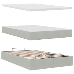 Ensemble de canapé de jardin 8 pcs beige et gris clair 502849502849