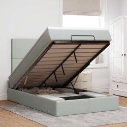 Ensemble de canapé de jardin 8 pcs Beige et Gris clair 502853502853