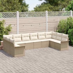 Ensemble de canapé de jardin avec coussin 12 pcs Gris 502861502861