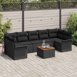 Ensemble de canapé de jardin avec coussin 10 pcs Gris 502928502928