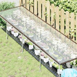 Ensemble de canapé de jardin 9 pcs Beige et Gris clair 503026503026