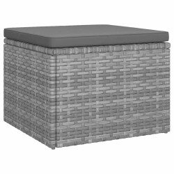 Ensemble de canapé de jardin 10 pcs Beige et Gris clair 503056503056