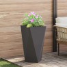 Ensemble de canapé de jardin 7 pcs Marron et blanc polyrotin 503058503058