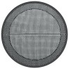 Ensemble de Canapés avec coussin 4 pcs Gris clair polyrotin 503064503064