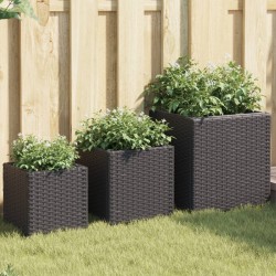 Ensemble de canapé de jardin 8 pcs Beige et Gris clair 503077503077