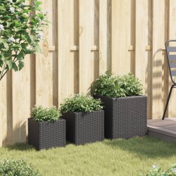 Ensemble de canapé de jardin 8 pcs Beige et Gris clair 503077503077
