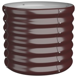 Ensemble de canapé de jardin 6 pcs Marron et Crème polyrotin 503080503080